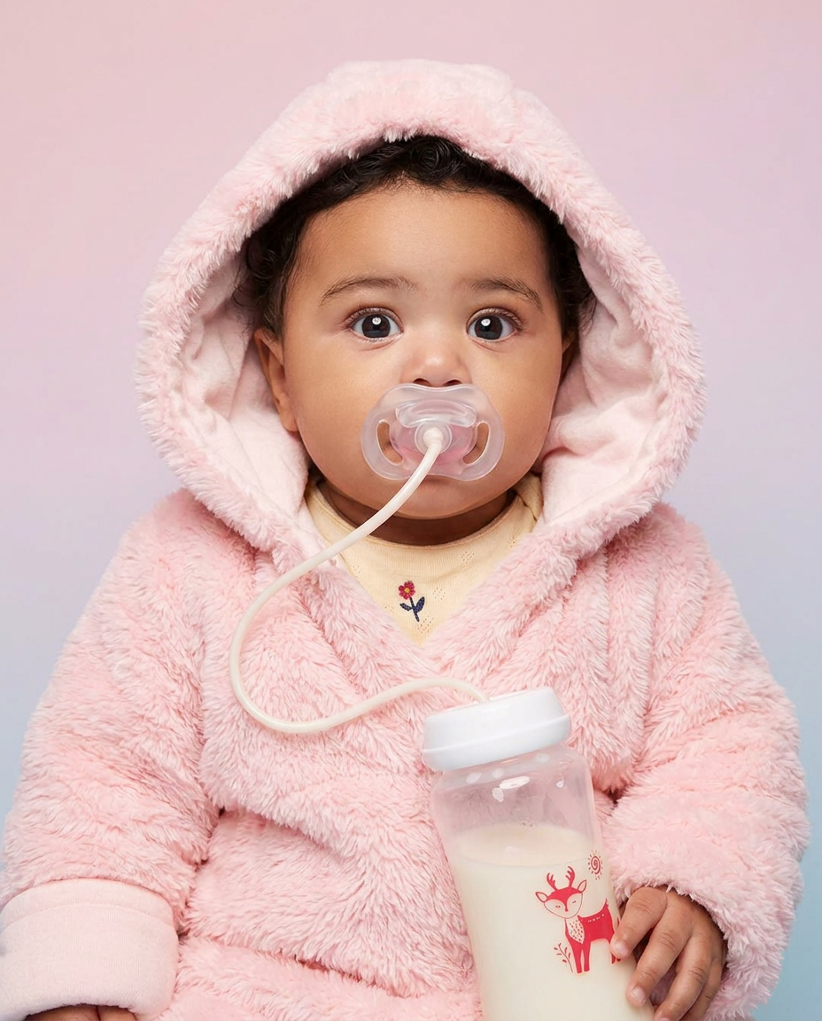 Hands Free Baby Bottle