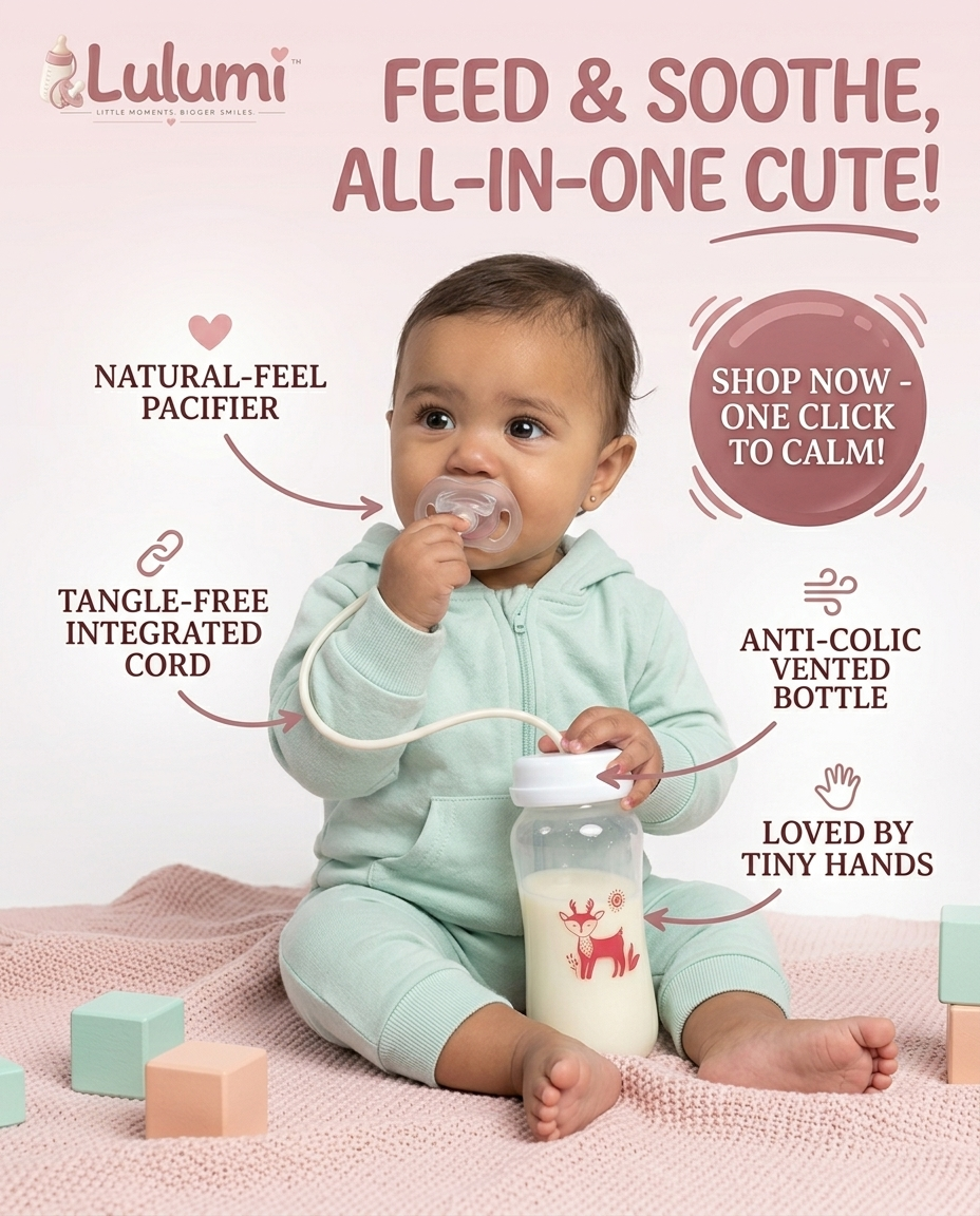 Hands Free Baby Bottle